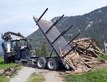 KURMANN Remorque à plate-forme ZATA