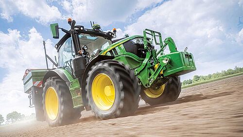 Traktoren von John-Deere, JCB und Reform