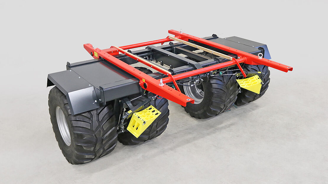 Transportlösungen Kurmann 4-Rad Fahrwerke