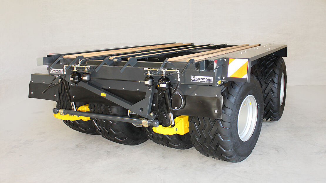Transportlösungen Kurmann 8-Rad Fahrwerk