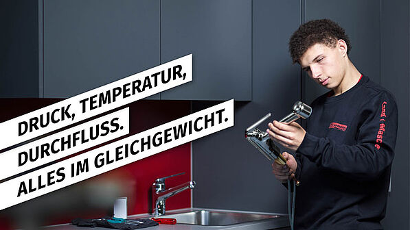 Titelbild Lehrstelle Sanitärinstallateur:in